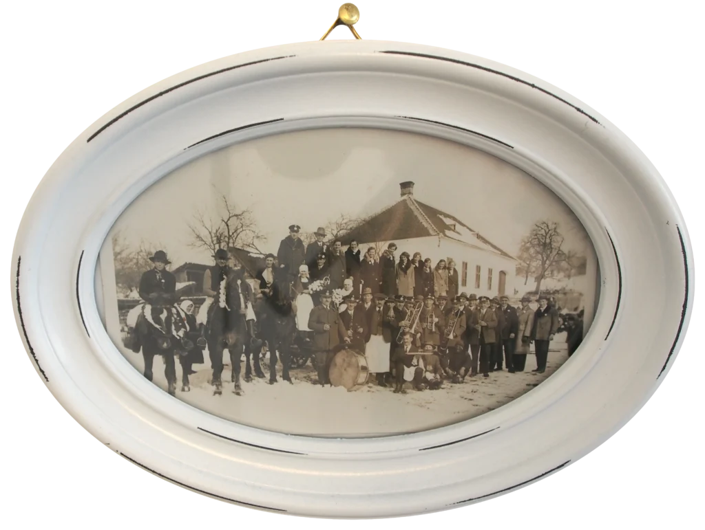 Altes Bild der Mitglieder vom Burgenländischen Volksliederwerk